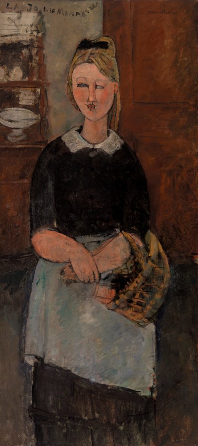 The Pretty Housewife by Amedeo Modigliani